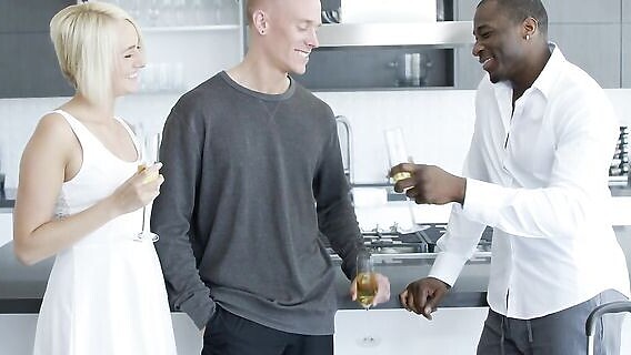 Black man fucked his friends wife with a big dick 