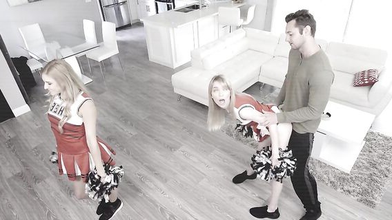 Fucked two cheerleaders stepsister and her friend 