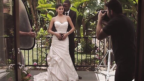 ⁣Sex with a black man in a wedding dress 