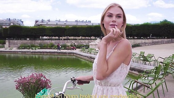 ⁣Romantic anal sex on the background of the Eiffel Tower 
