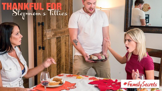 ⁣Thankful For My Stepmoms Titties (Reagan Foxx, Kiara Cole) #Moms Teach Sex 