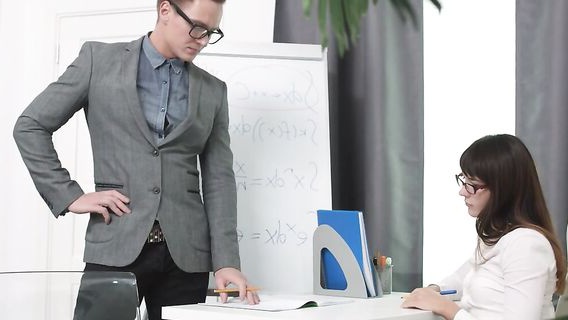 The Russian teacher made a student squirt several times 