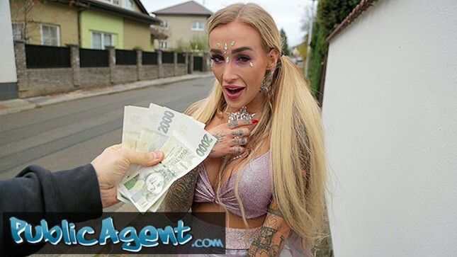 Attractive Blonde Czech Pornstar Daisy Lee Takes Fucked For Money 