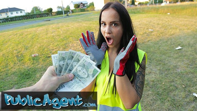 Czech Amateur Brunette Jennifer Mendez Takes Cock For Money 