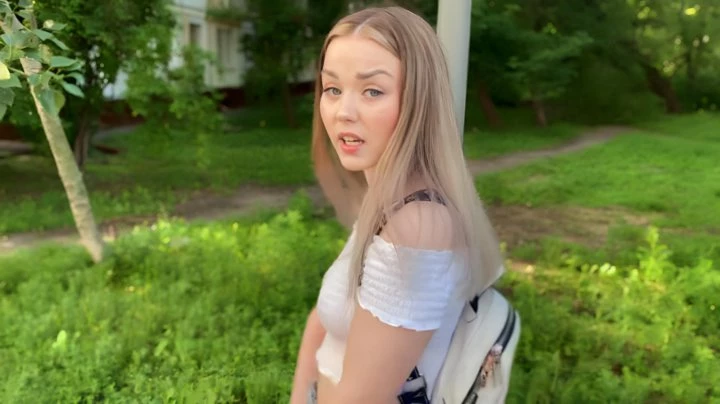 An Excited Guy Tore Off A Russian Wifes Pussy And Finished On Her Pubis 