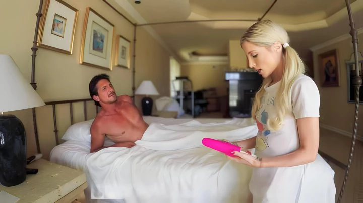 Dad Fucked A Lustful Daughter So That She Would Not Take Her Mothers Vibrator 